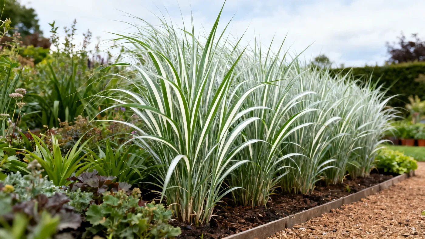 Silver Feather Grass Spacing for Borders, Screens and Masses